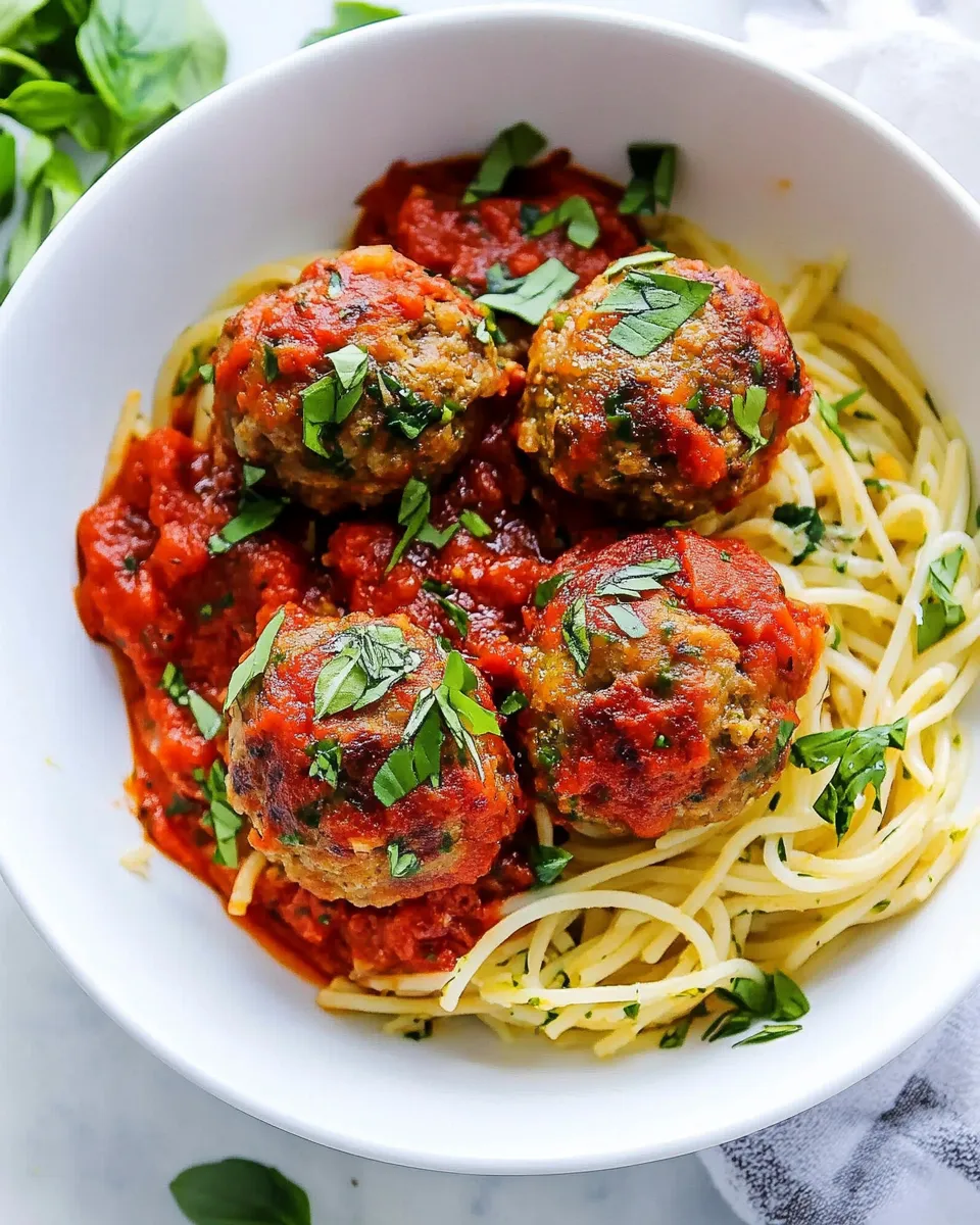 Delicious Spaghetti and Meatballs dish photo