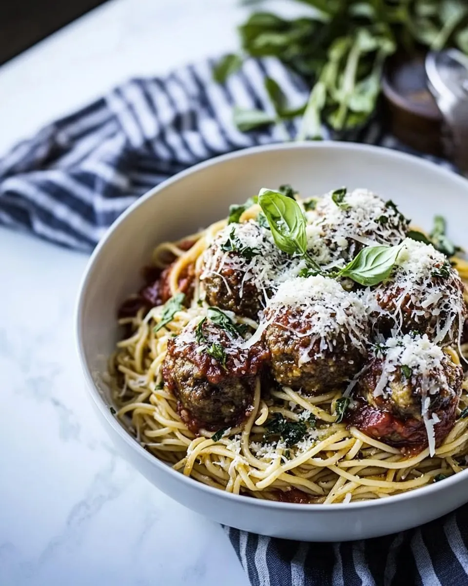 Classic Spaghetti and Meatballs. image