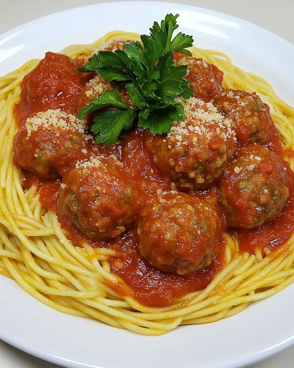 Homemade Spaghetti and Meatballs Everyone favorite photo