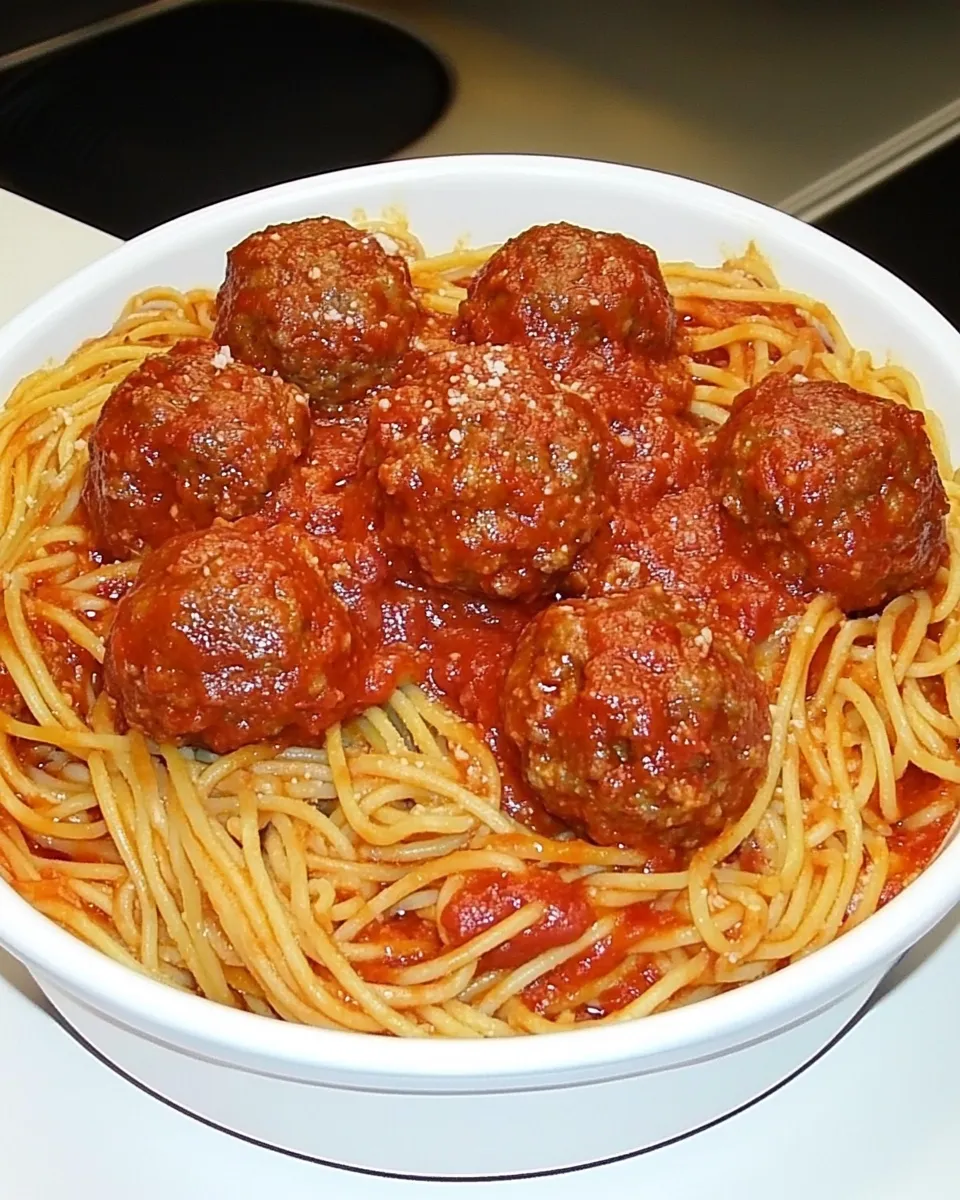 Classic Spaghetti and Meatballs Everyone favorite image