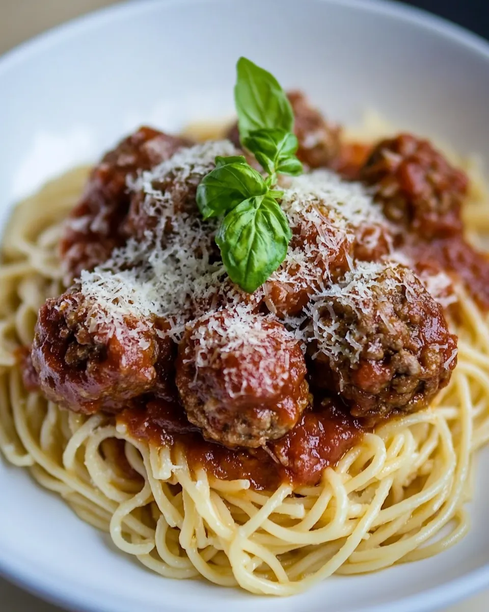 Classic Spaghetti and Meatballs Recipe image
