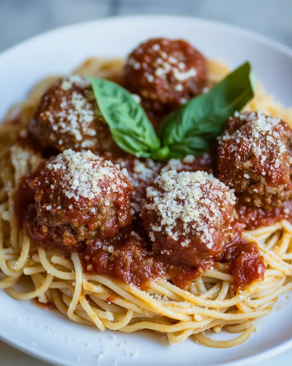 Easy Spaghetti and Meatballs Recipe picture