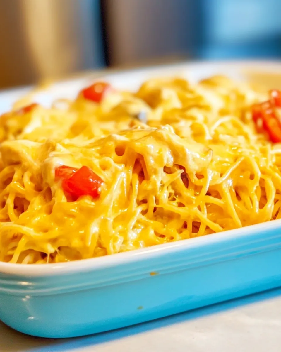 Homemade Spicy Chicken Spaghetti photo