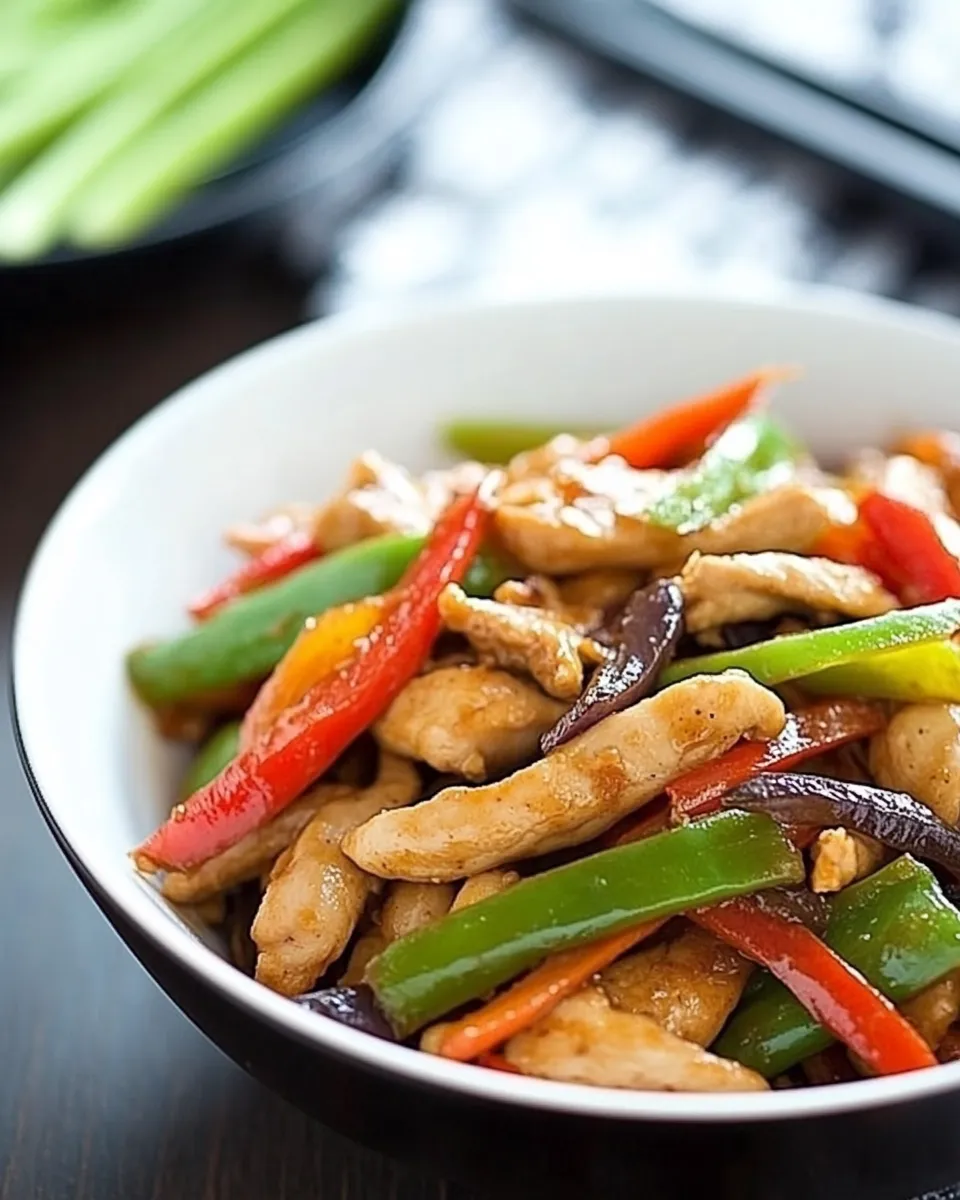 Classic Spicy Chicken Stir-Fry (Ayam Paprik) image