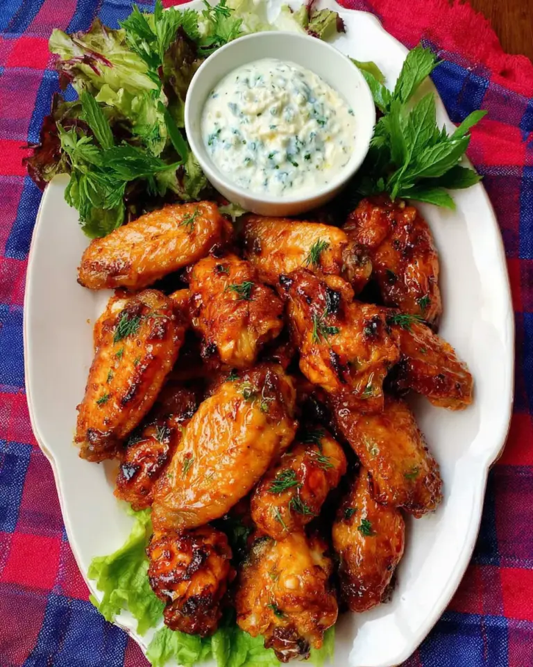 Homemade Spicy Middle Eastern Chicken Wings photo