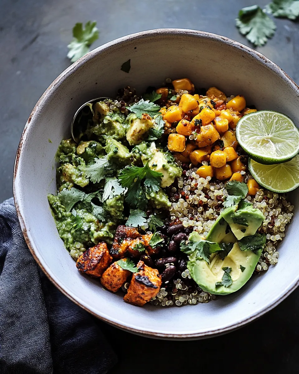 Classic Spicy Southwest Quinoa Bowl. image