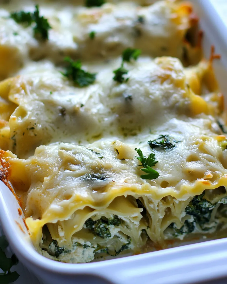 Easy Spinach Artichoke Lasagna Rolls Recipe picture