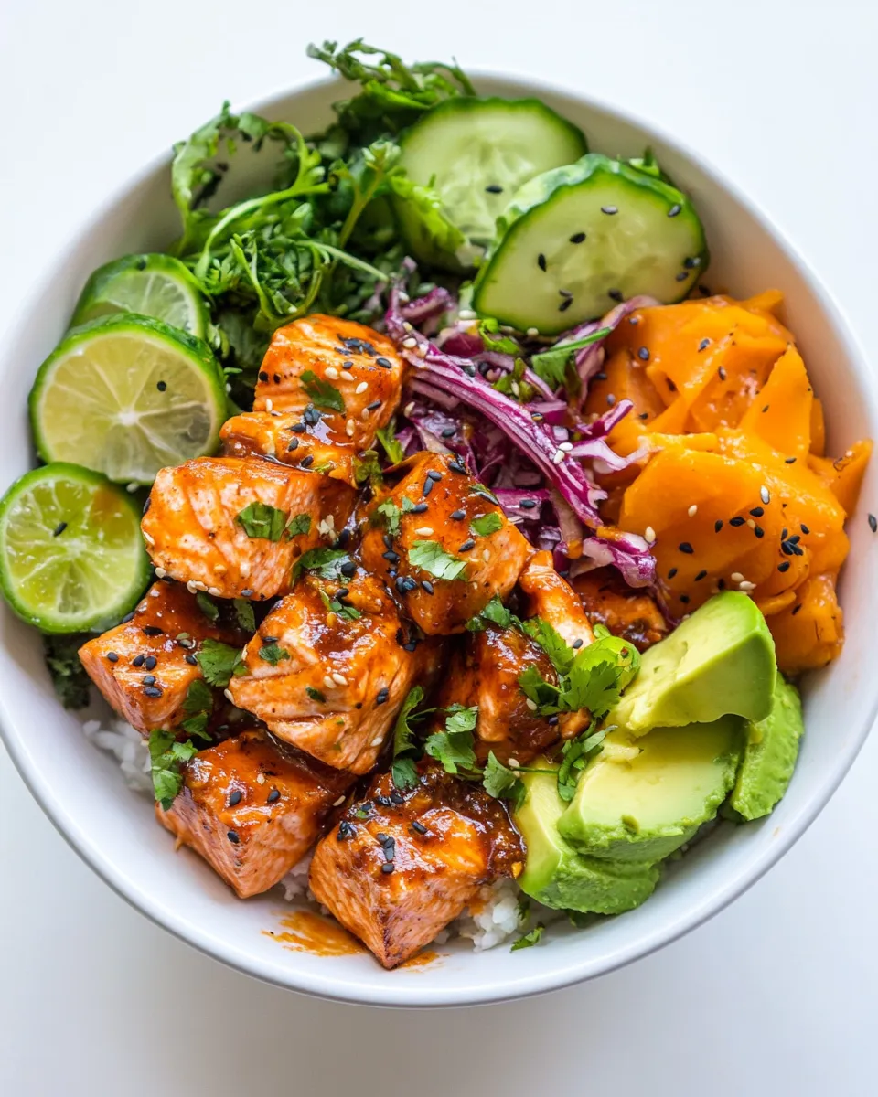 Classic Sriracha Salmon Power Bowl image