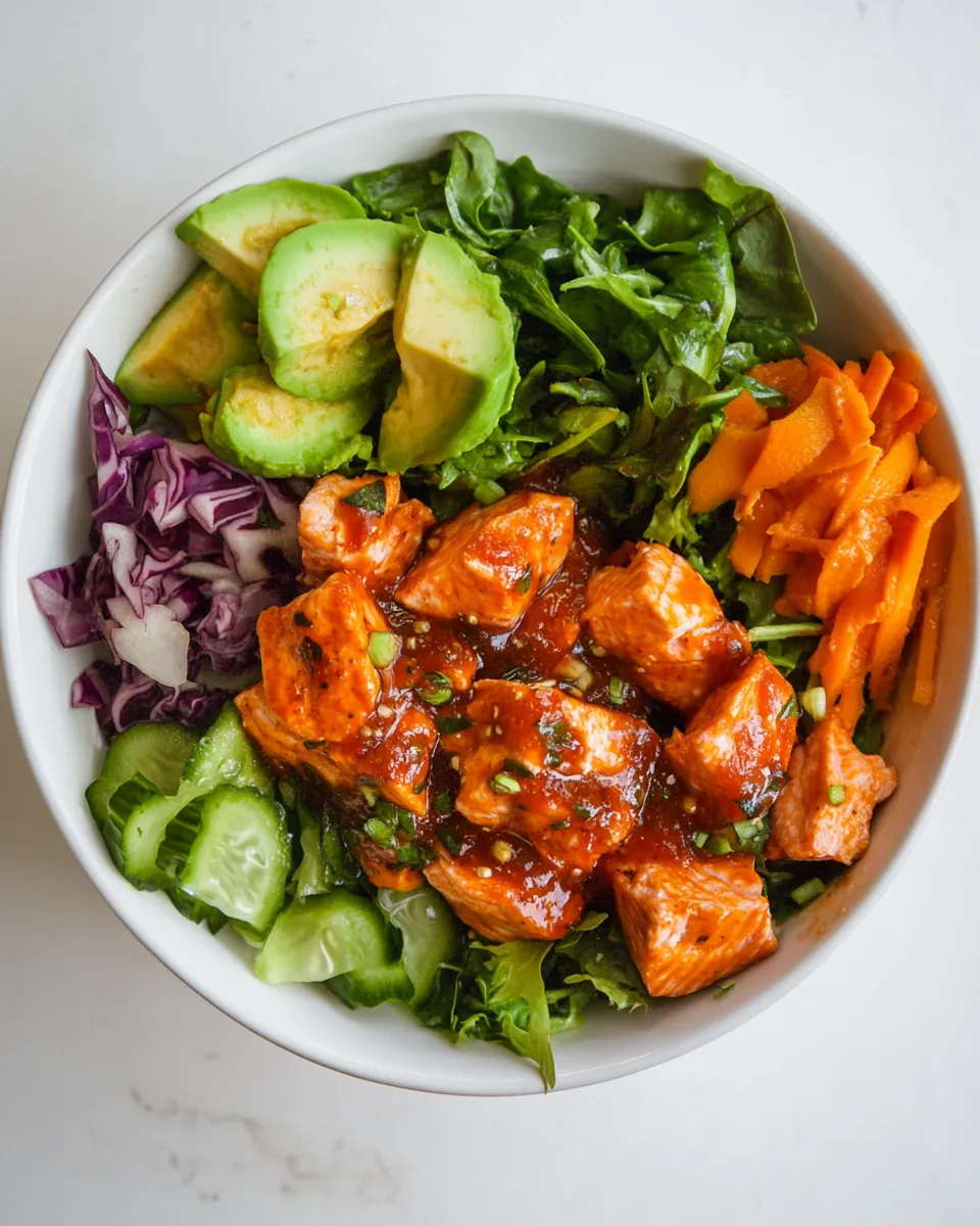 Easy Sriracha Salmon Power Bowl picture
