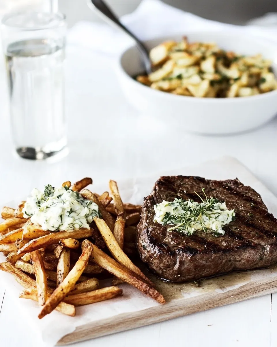 Homemade Steak Frites Recipe photo