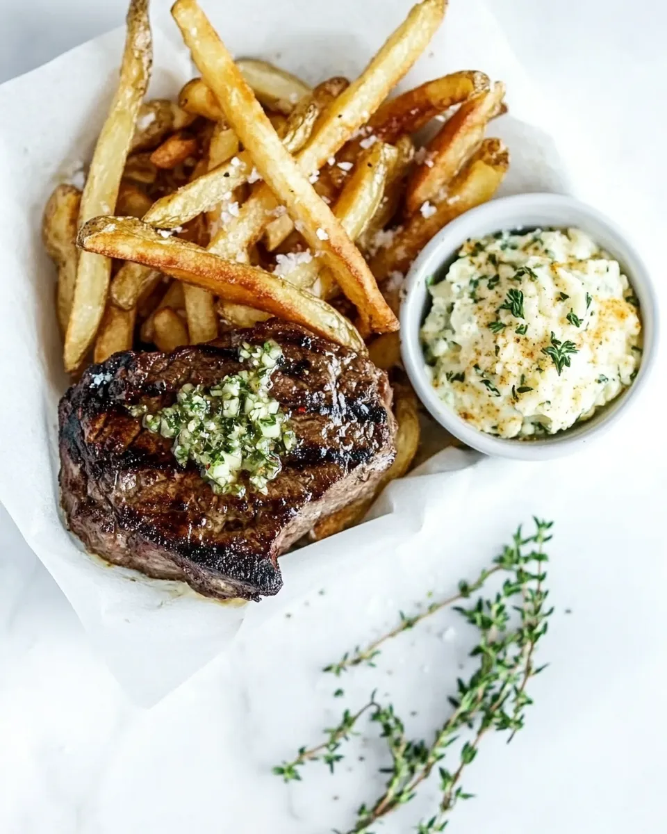 Easy Steak Frites Recipe recipe photo