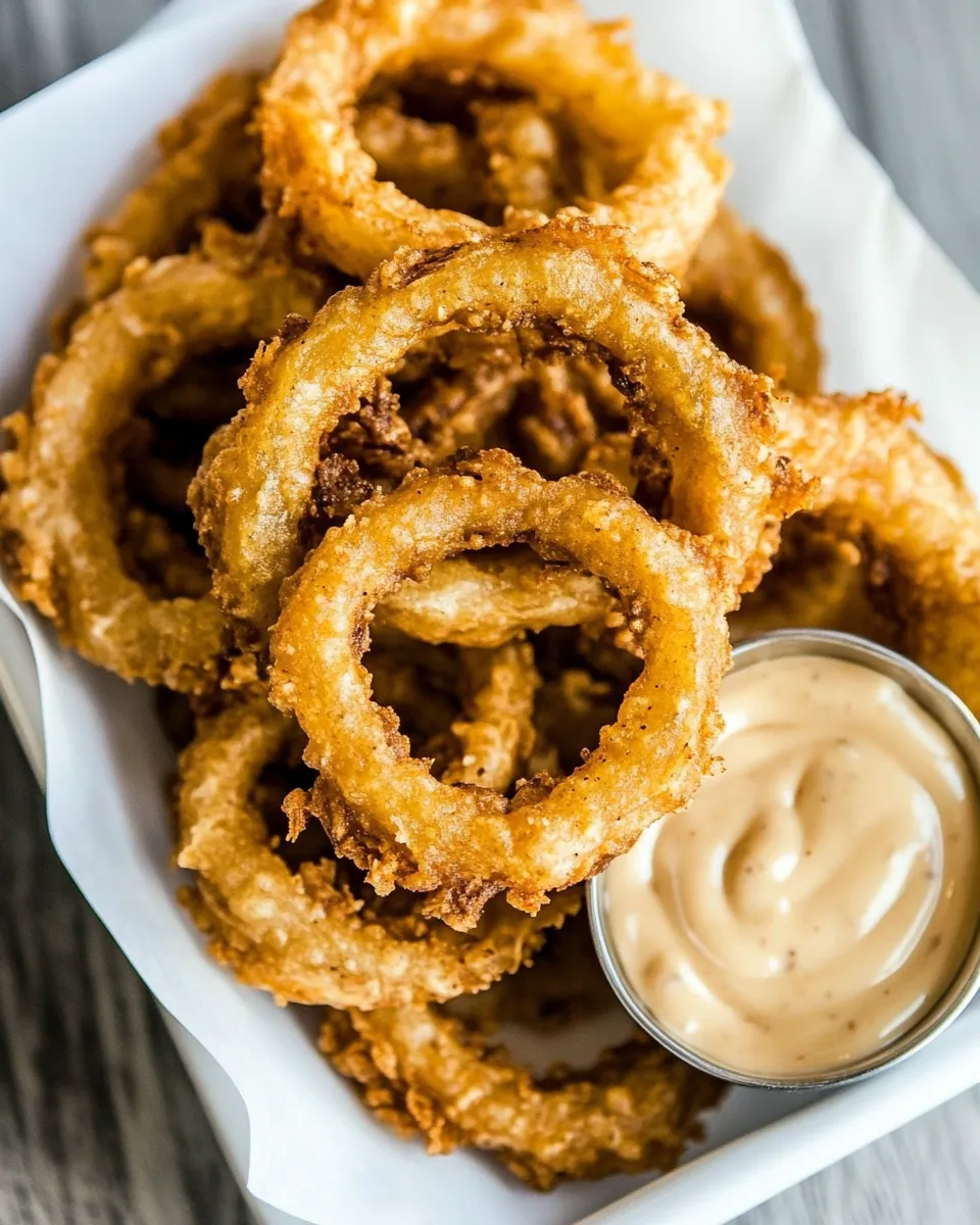 Classic Steak House Onion Rings image
