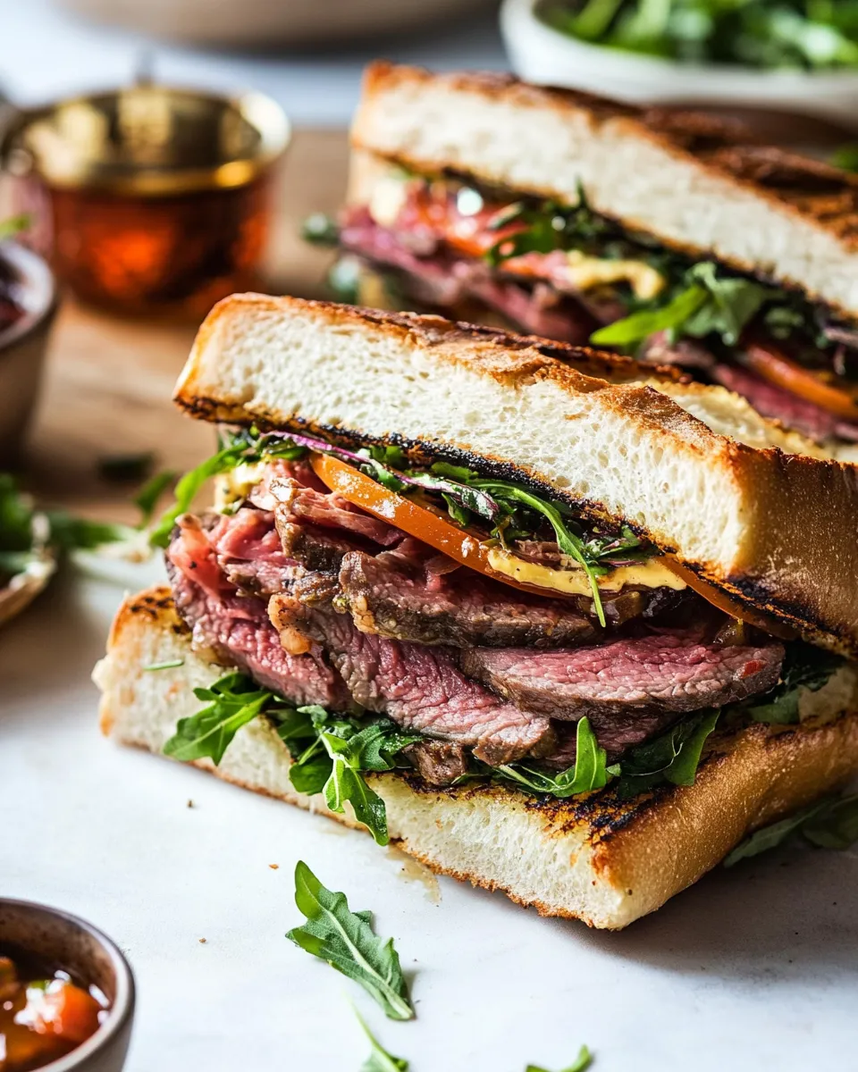 Homemade Steak Sandwich photo