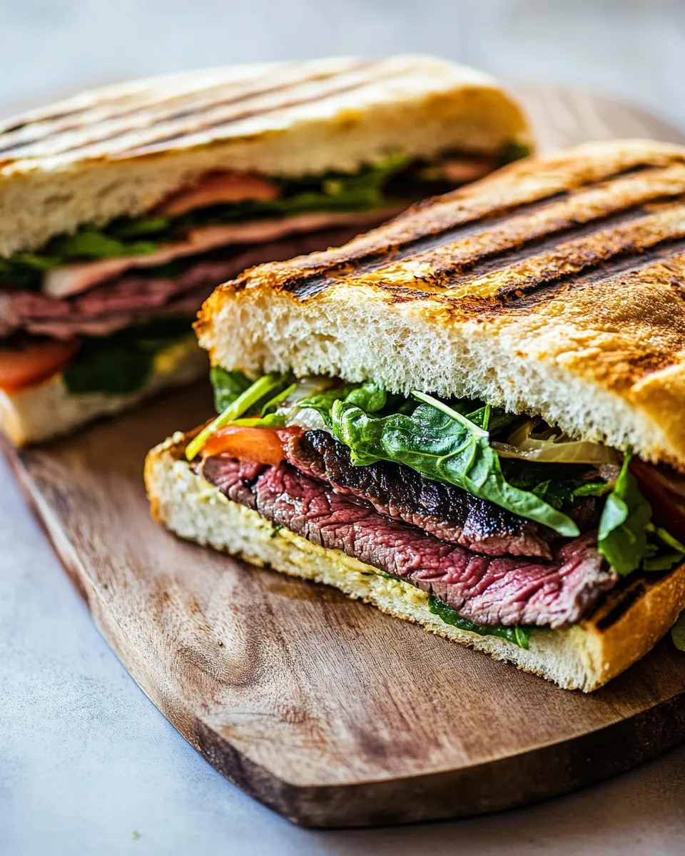 Easy Steak Sandwich recipe photo