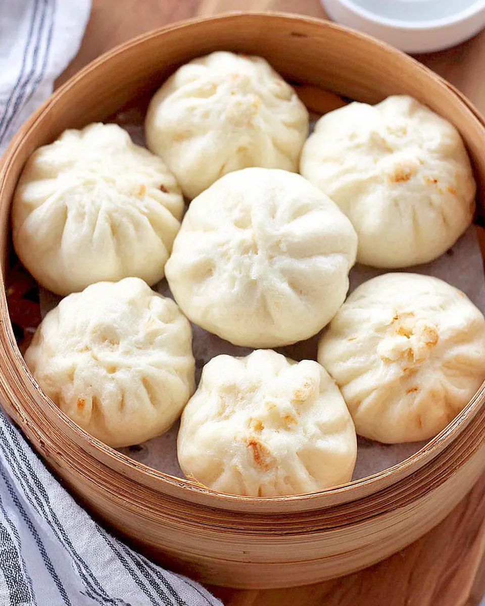 Easy Steamed Chicken Buns recipe photo