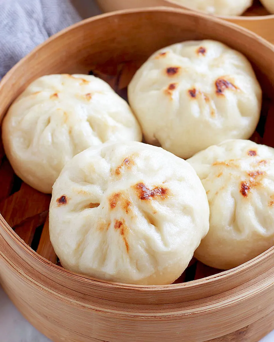 Delicious Steamed Chicken Buns dish photo
