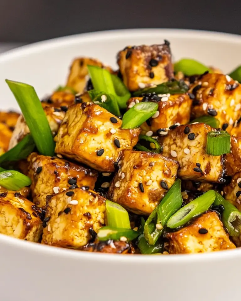 Homemade Stir-Fried Tofu with Ginger and Soy Sauce photo