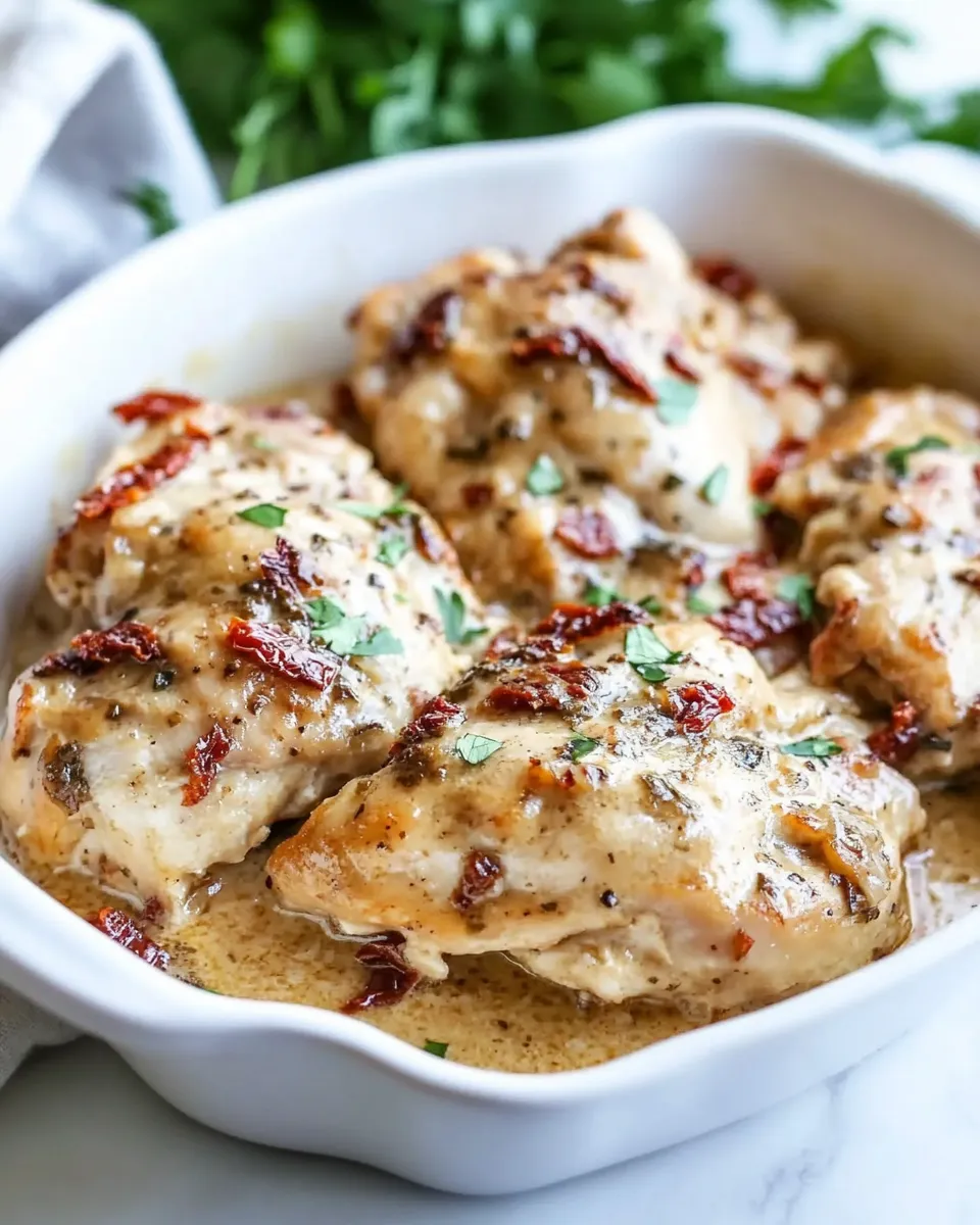 Easy Sun Dried Tomato Chicken picture