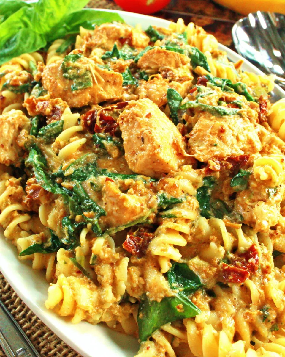 Easy Sundried Tomato Chicken Pasta recipe photo
