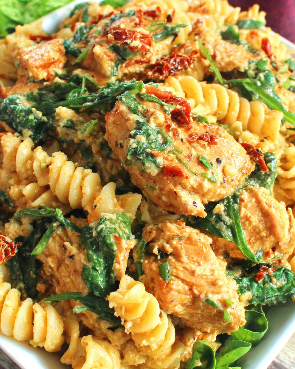 Delicious Sundried Tomato Chicken Pasta dish photo