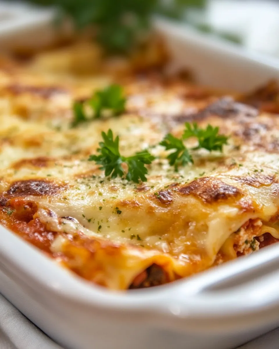 Homemade Super Veggie Lasagna photo