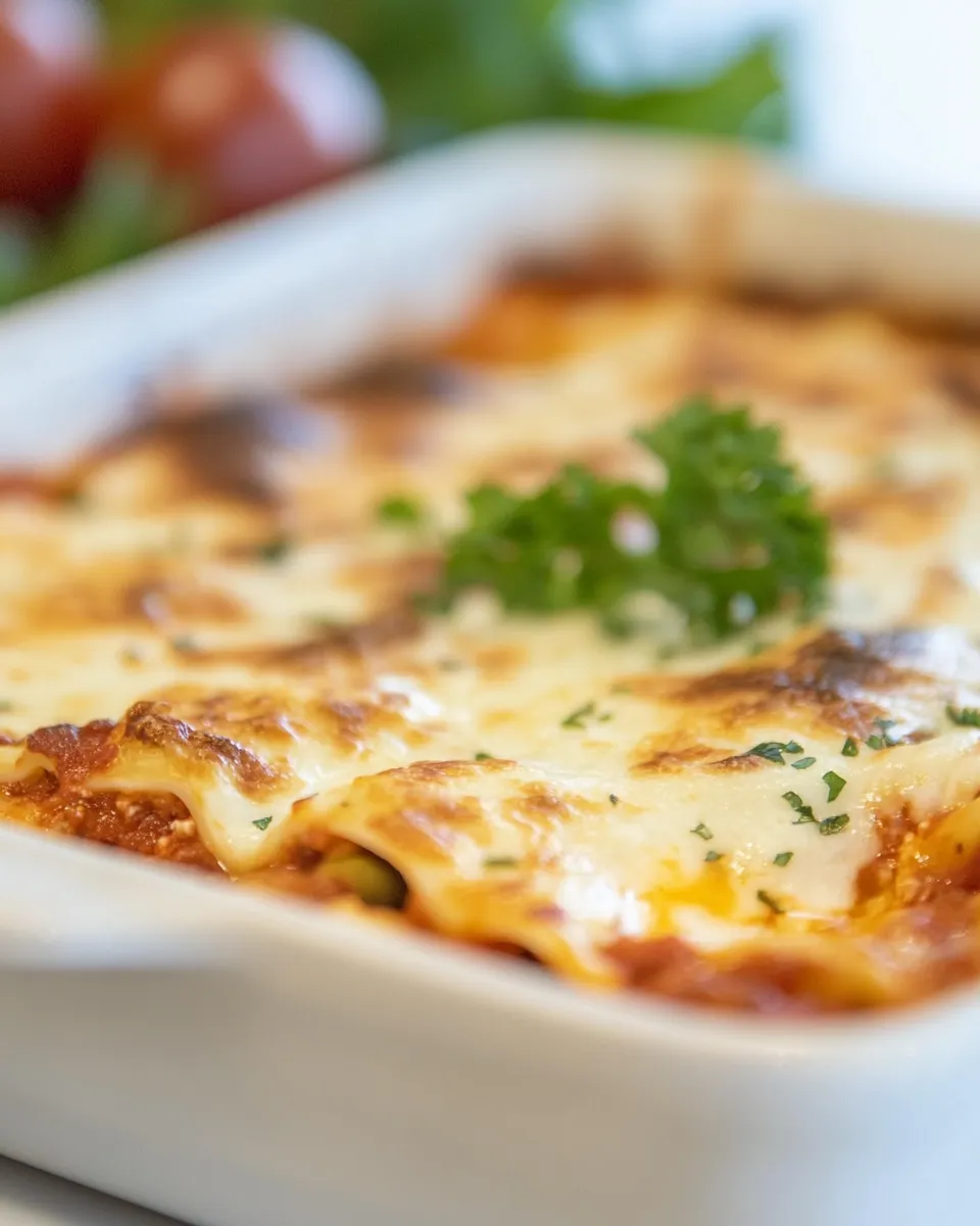 Easy Super Veggie Lasagna recipe photo