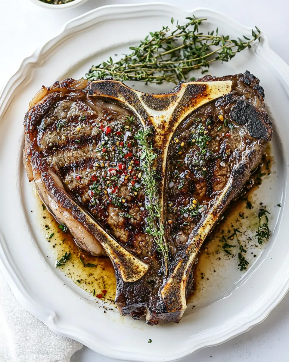 Classic T-Bone Steak image