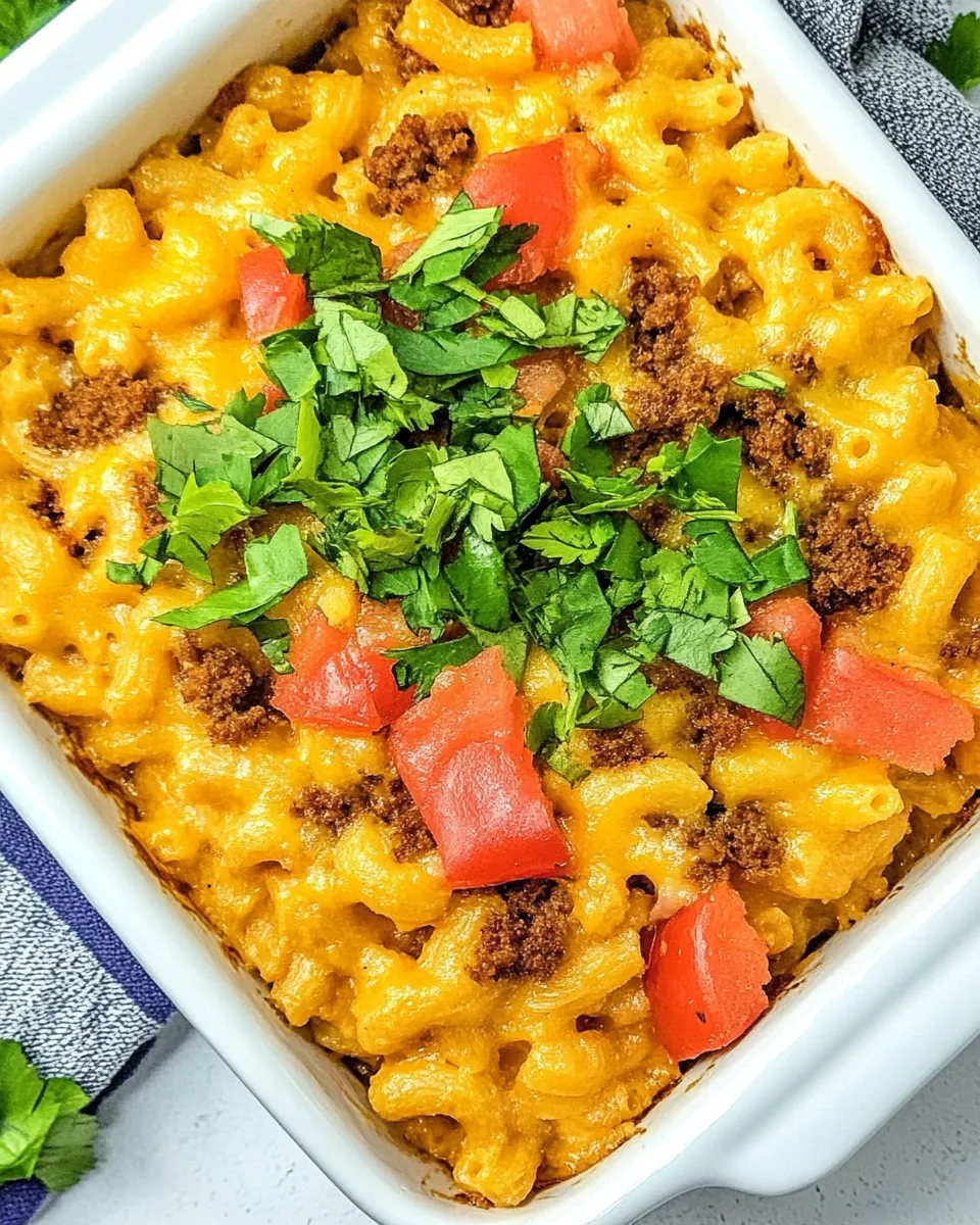 Classic Taco Macaroni and Cheese image