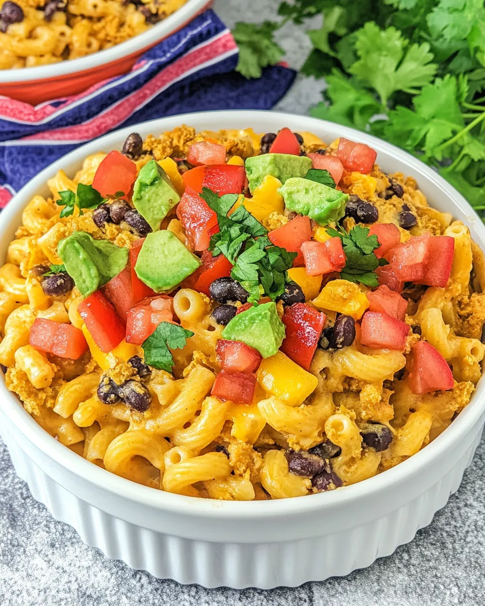 Delicious Taco Macaroni and Cheese dish photo