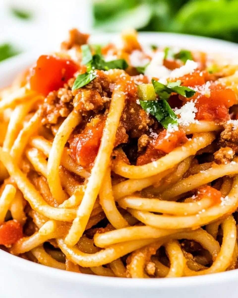 Classic Taco Spaghetti (Vegan!) image