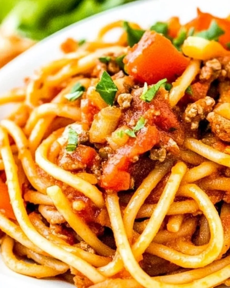 Easy Taco Spaghetti (Vegan!) picture