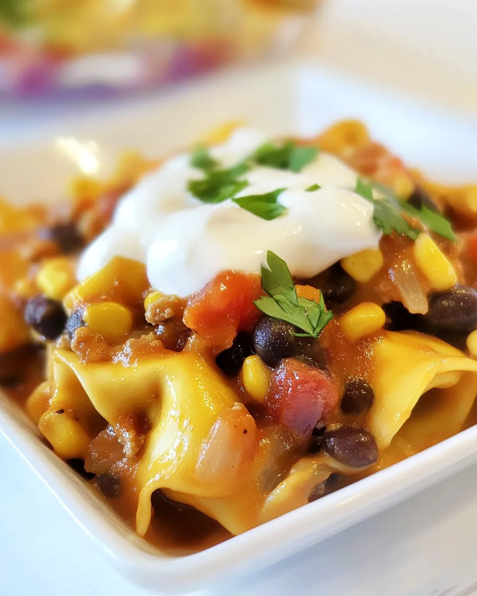 Delicious Taco Tortellini dish photo