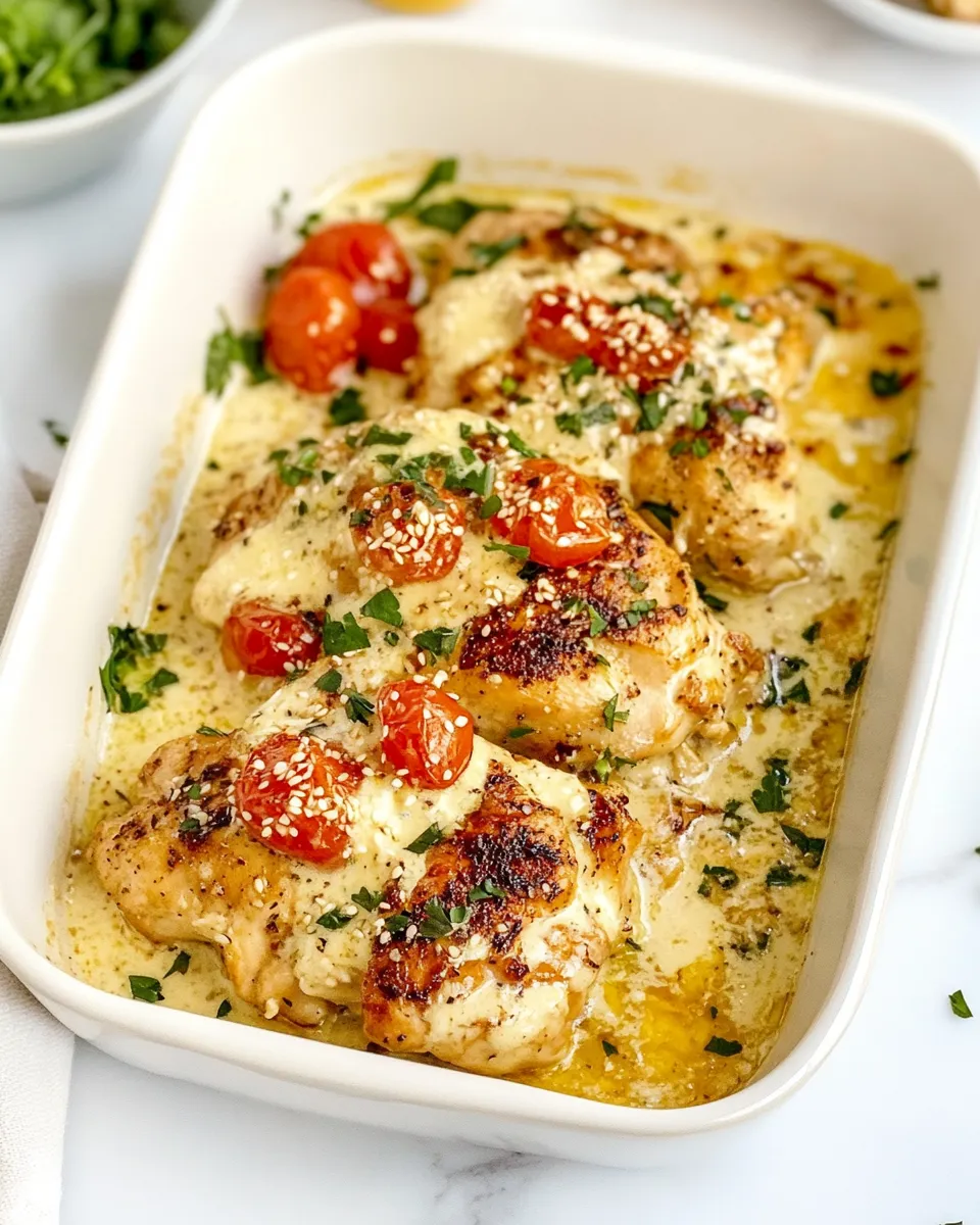 Homemade Tahini Chicken photo