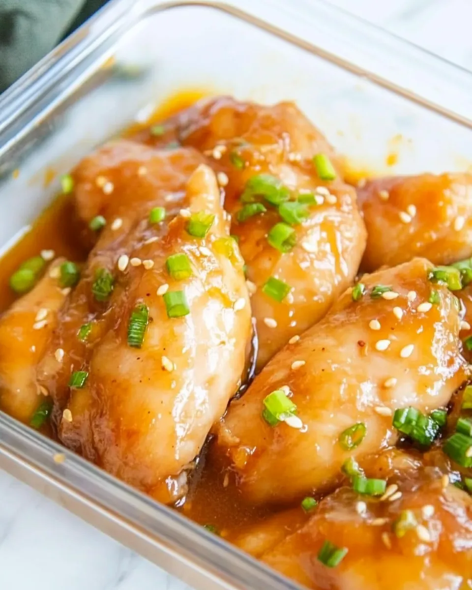 Delicious Teriyaki Chicken Marinade shot