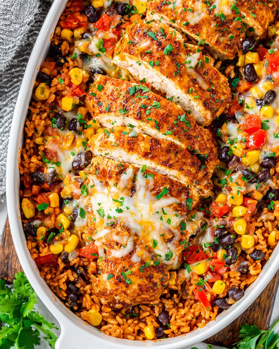 Classic Tex Mex Chicken And Rice dish photo