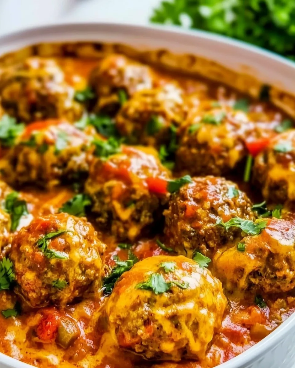 Delicious Tex Mex Meatballs dish photo