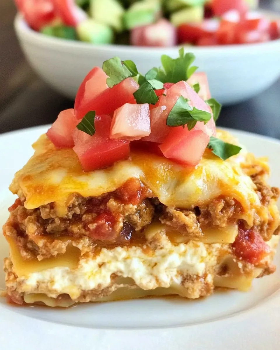Easy Texas Lasagna recipe photo