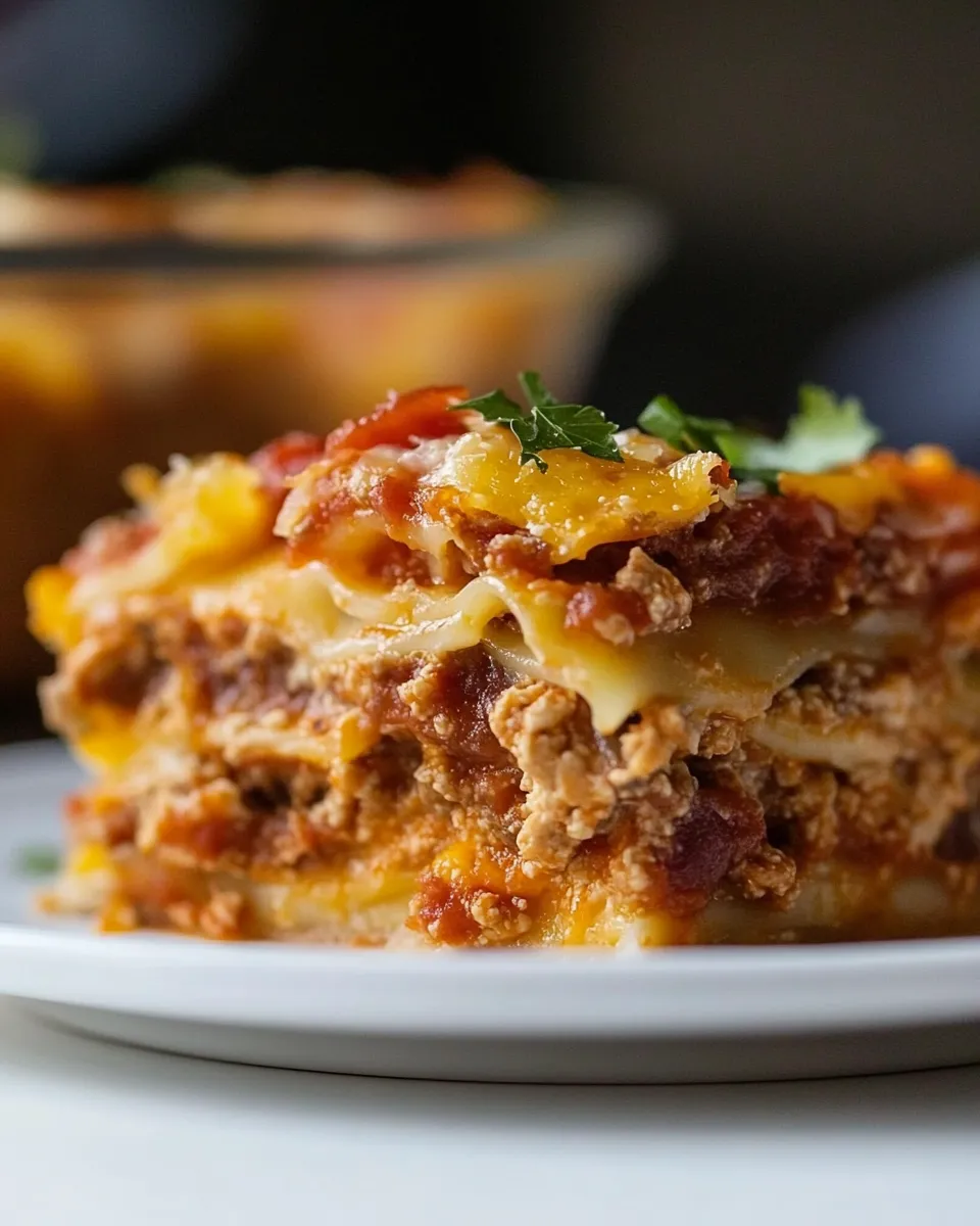 Classic Texas Style Lasagna recipe photo