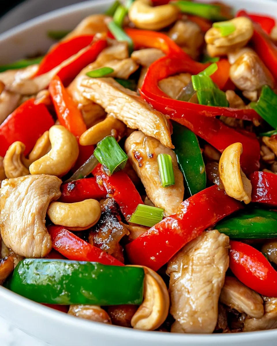 Classic Thai Cashew Chicken image
