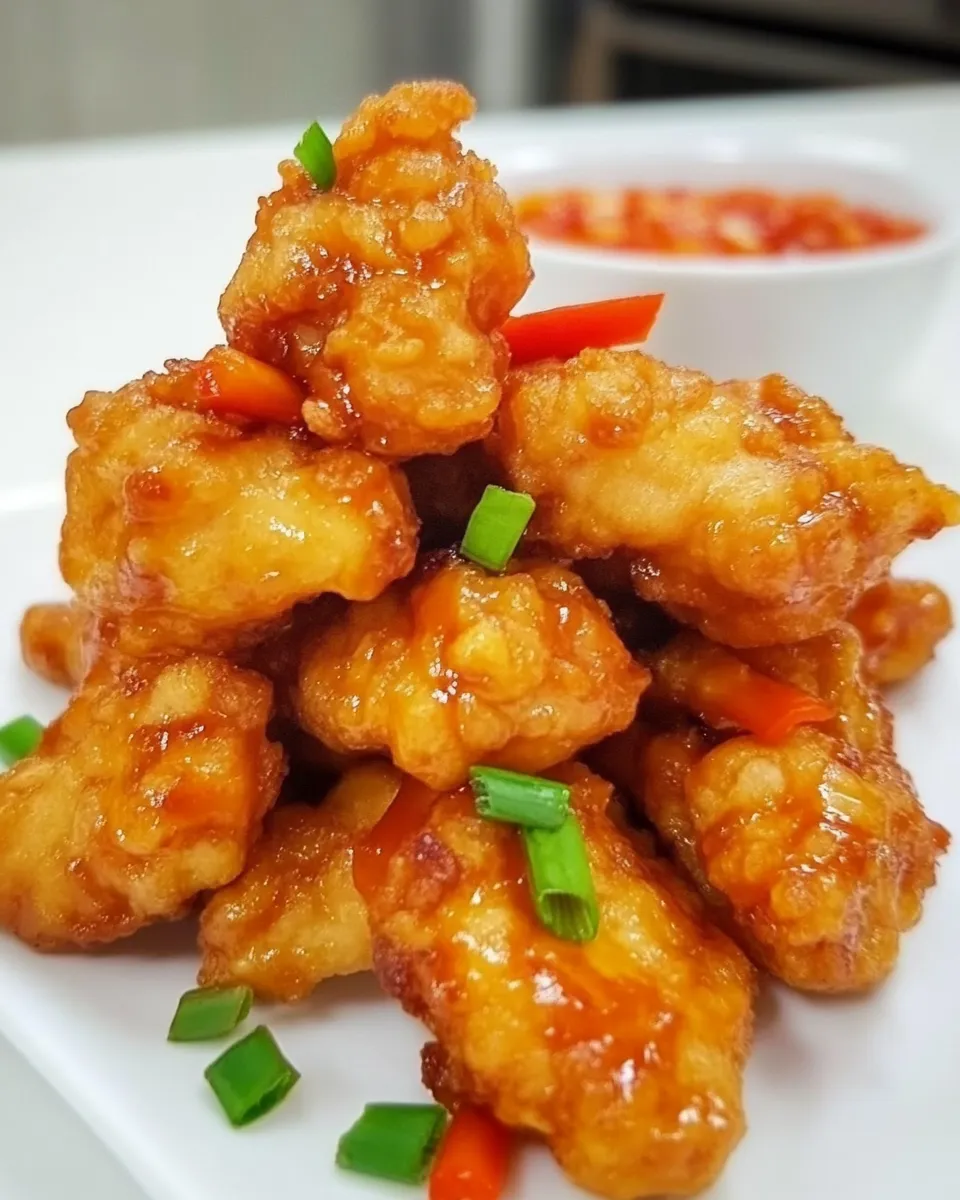 Delicious Thai Chicken Bites plate image