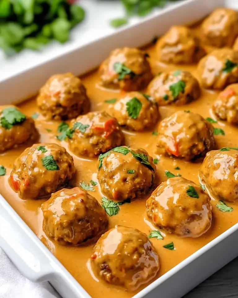Homemade Thai Chicken Meatballs with Peanut Sauce photo