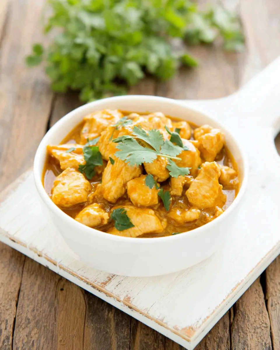 Homemade Thai Panang Chicken Curry recipe photo