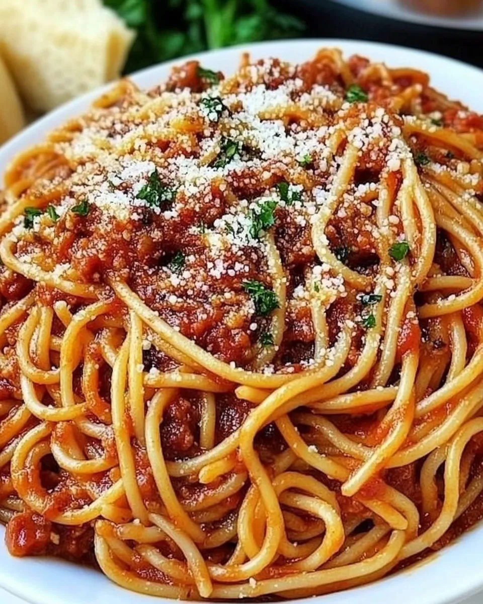 homemade The Best Instant Pot Spaghetti photo