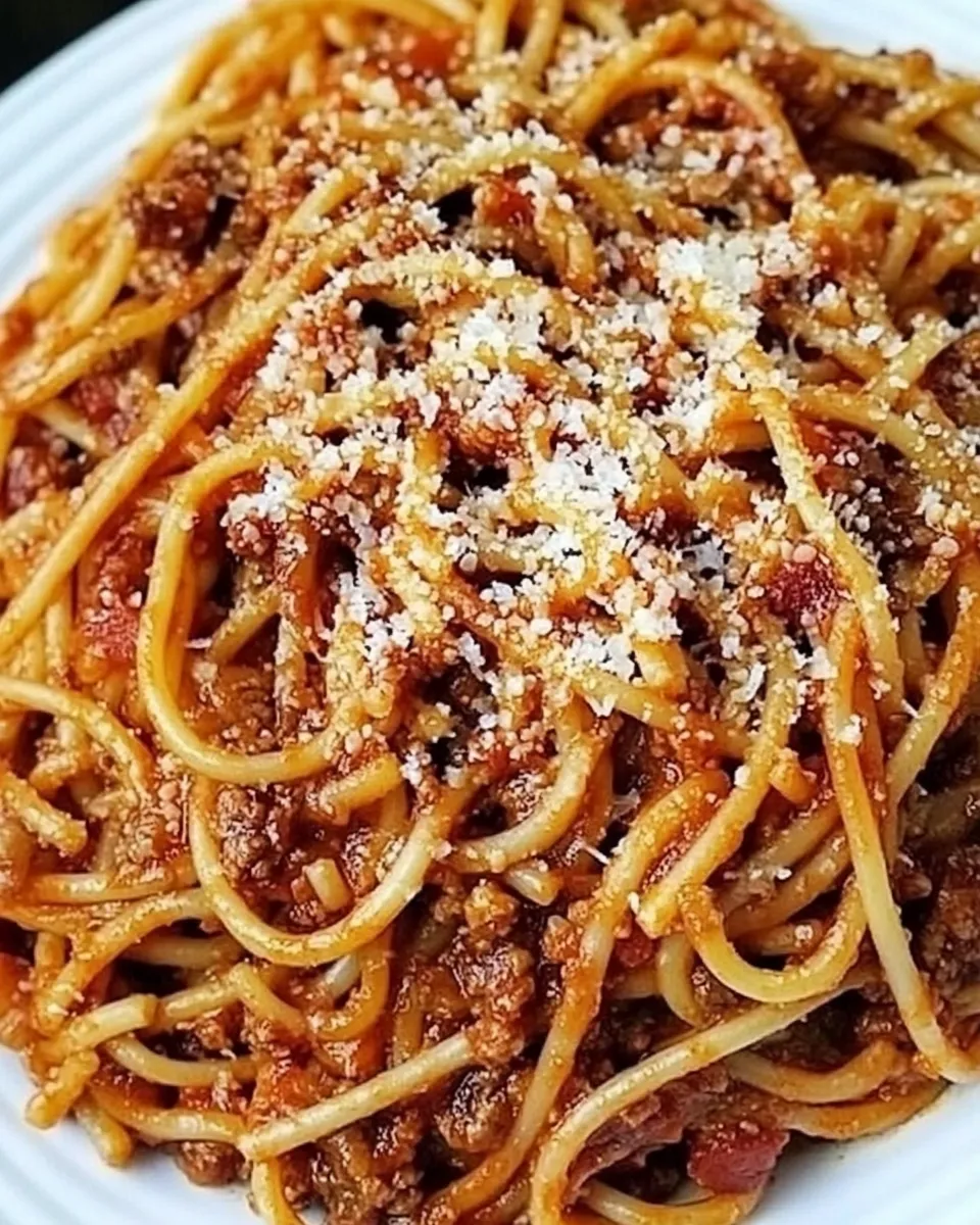 classic The Best Instant Pot Spaghetti image