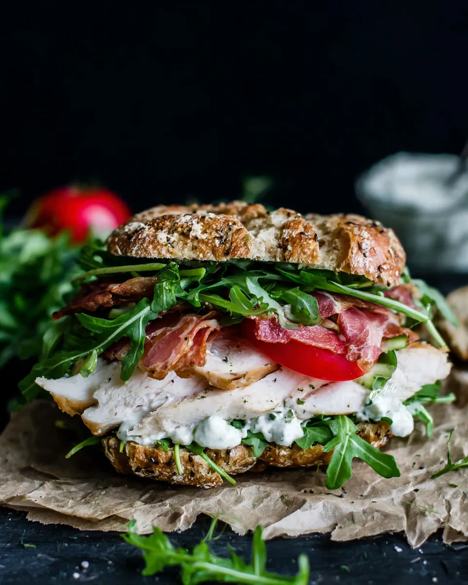Delicious The Best Leftover Chicken Sandwich dish photo