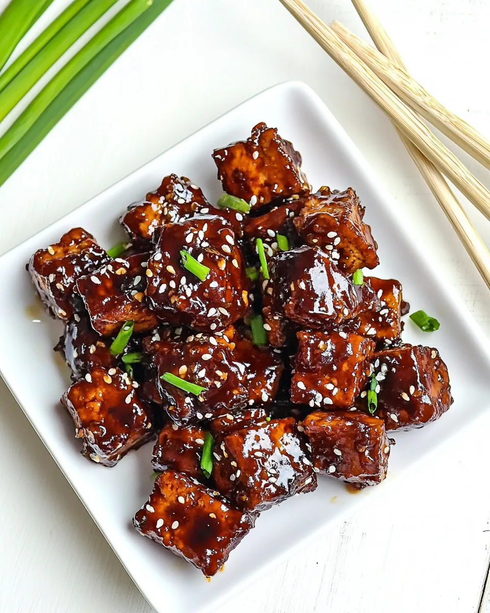 easy The Best Marinated Tofu (Sticky, Crispy, Juicy) picture