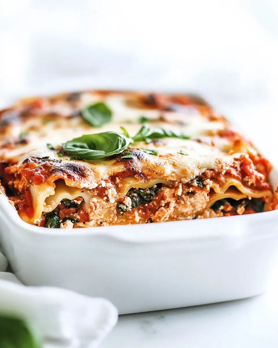 easy The Best Vegetarian Lasagna recipe photo