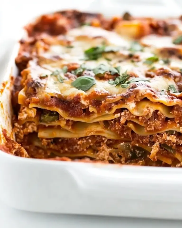 homemade The Best Vegetarian Lasagna Recipe Ever photo