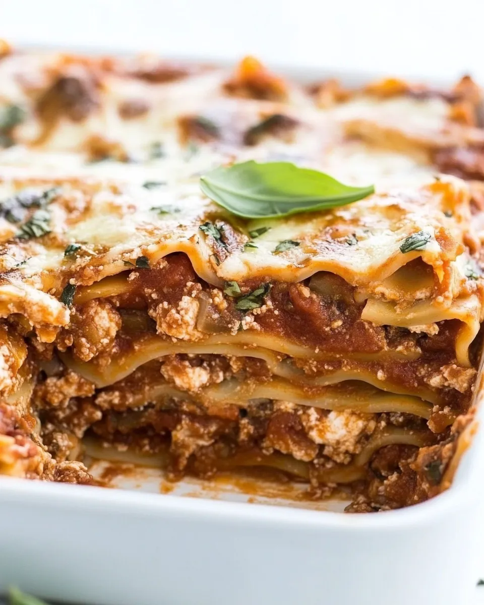 easy The Best Vegetarian Lasagna Recipe Ever recipe photo
