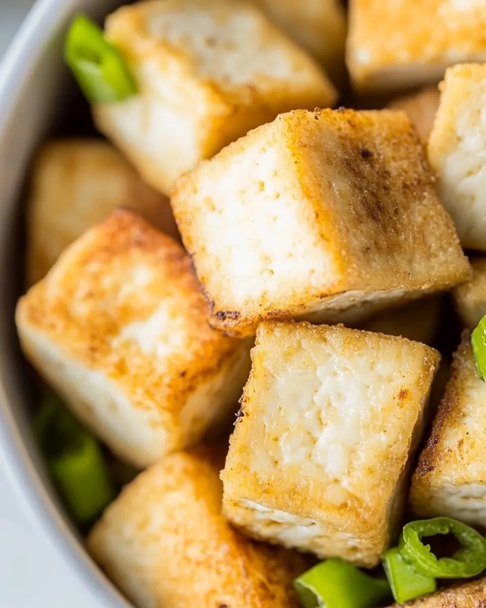homemade The Best & Easiest Pan-Fried Tofu photo